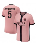 Paris Saint-Germain Marquinhos #5 Tredjedrakt 2024-25 Korte ermer